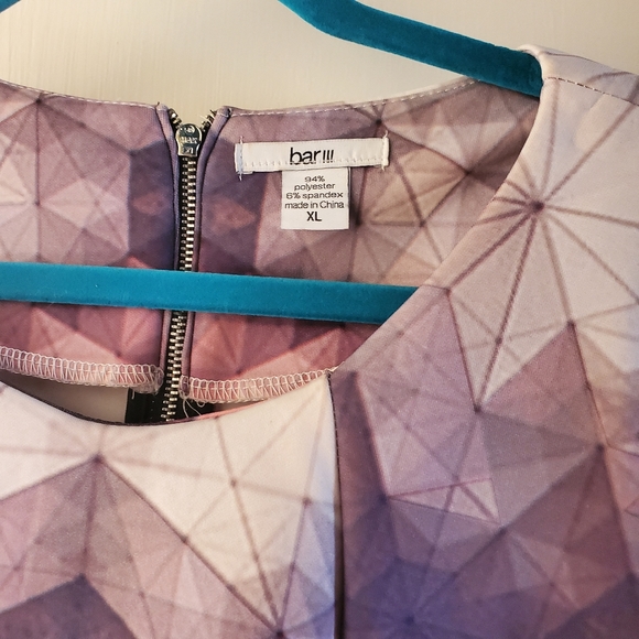 Purple kaleidoscope dress - Picture 2 of 3